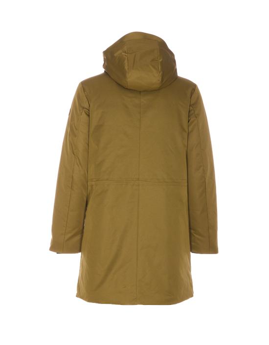 25FW 세이브더덕 코트 D42387M WILL2150072 Green - SAVE THE DUCK