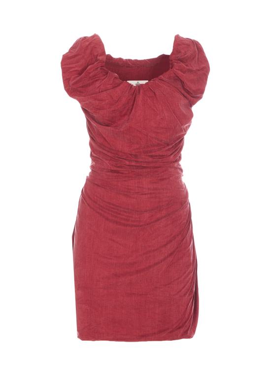 25FW 비비안웨스트우드 미디 원피스 1102001G J008EH406 Red