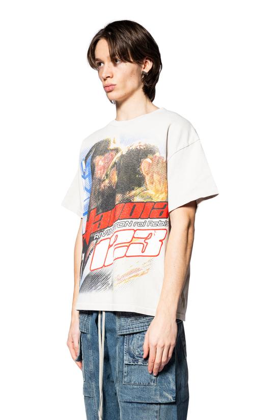 26SS 리빙톤 르아 레비스 123 반팔 티셔츠 MMAN SS16 GREY - RIVINGTON ROI REBIS 123