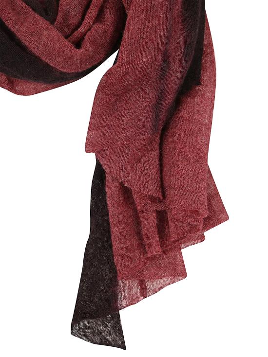 25FW 보또 쥐세페 머플러/스카프 5737M 113 0939 Bordeaux nero - BOTTO GIUSEPPE