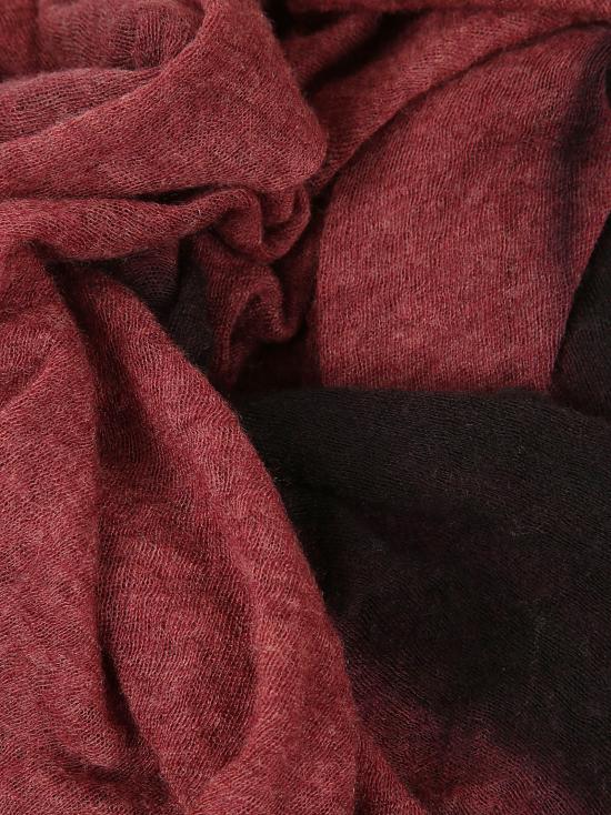 25FW 보또 쥐세페 머플러/스카프 5737M 113 0939 Bordeaux nero - BOTTO GIUSEPPE