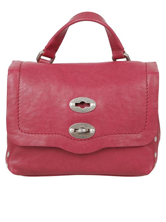 25FW 자넬라토 토트백 POSTINA TABACCO BABY RED ORIENTE Bordeaux