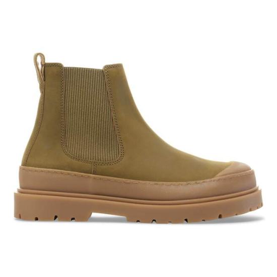 25FW 버켄스탁 부츠 PRESCOTT SLIP ON 1030114 PINE GREEN Pine green - BIRKENSTOCK