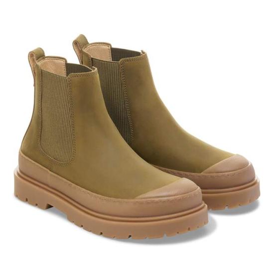 25FW 버켄스탁 부츠 PRESCOTT SLIP ON 1030114 PINE GREEN Pine green