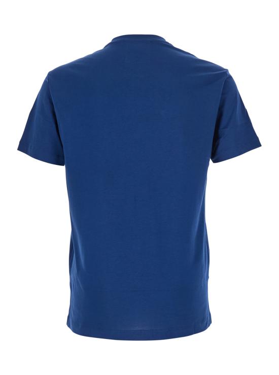 26SS 엠포리오 아르마니 반팔 티셔츠 8N1TN51JPZZFB174 Blu - EMPORIO ARMANI