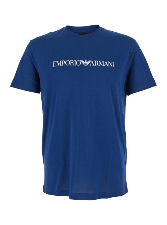 26SS 엠포리오 아르마니 반팔 티셔츠 8N1TN51JPZZFB174 Blu