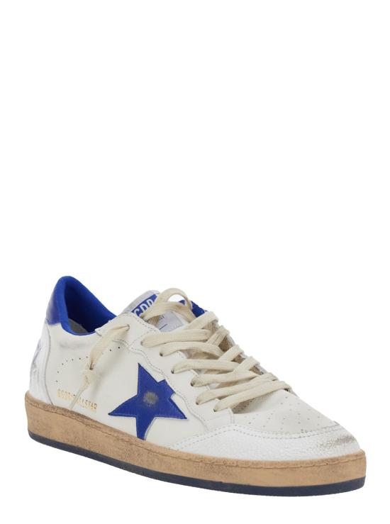 26SS 골든구스 볼스타 블루 스타 스니커즈 GMF00117F00219810327 White - GOLDEN GOOSE