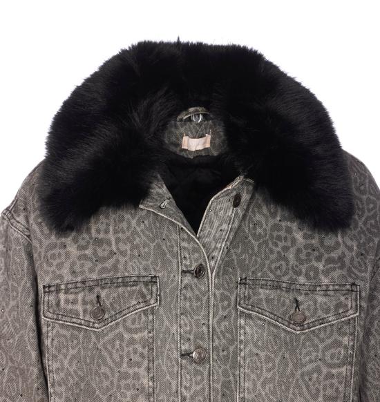 25FW 리우조 코트 MF5331T160A P9132 Grey - LIU JO