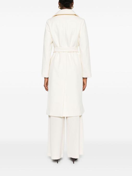 25FW 막스마라 스튜디오 코트 2526016051600 BCOLLAG001 White - MAX MARA STUDIO