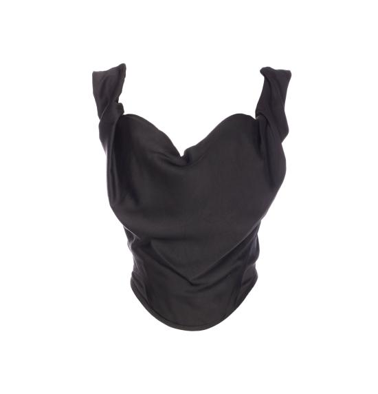 25FW 비비안웨스트우드 긴팔 티셔츠 1503003B W01ADN401 Black