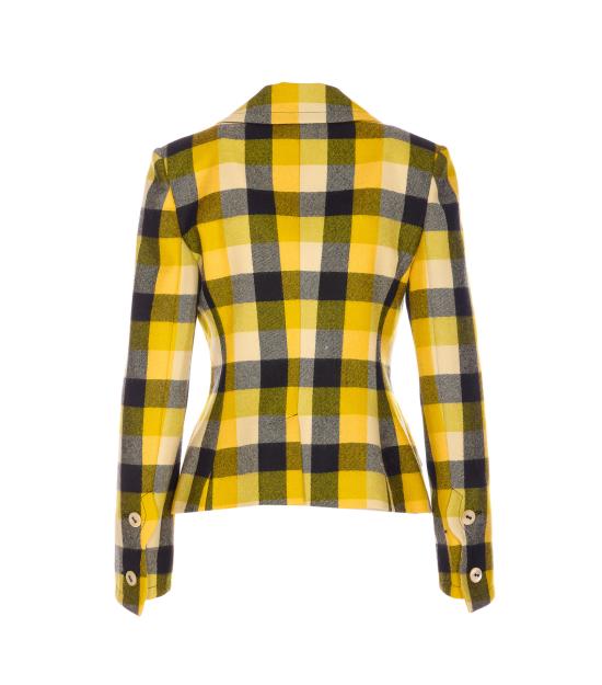 25FW 비비안웨스트우드 수트 자켓 1401007P W018QE206 Yellow - VIVIENNE WESTWOOD