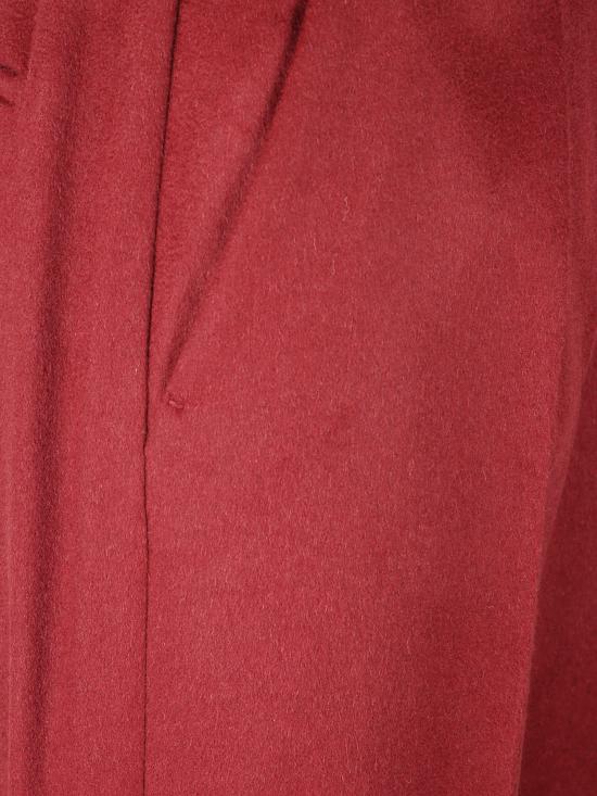 25FW 막스마라 스트레이트 팬츠 2521136072600 CARBONE041 Red - MAX MARA