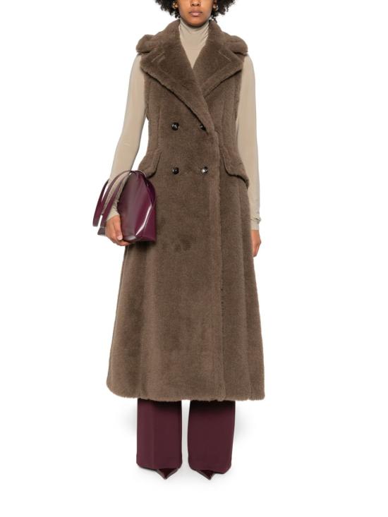25FW 막스마라 Boario 롱 베스트 2521276223600 BOARIO1234004 Brown - MAX MARA