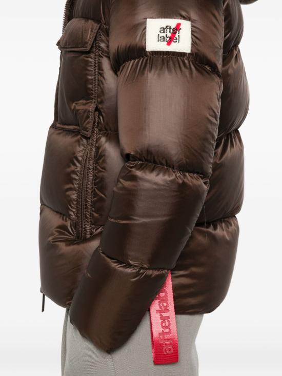 25FW 애프터라벨 숏패딩 A00004 290 Brown - AFTER LABEL