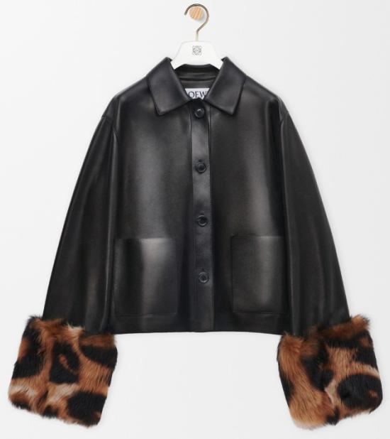 25FW 로에베 자켓 S540Y34L60 1100 BLACK