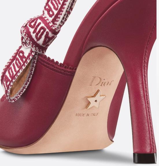 25FW 디올 슈즈 KCV025CEY 39R RUBYRED - DIOR