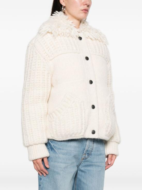 25FW 몽클레어 가디건 9B00002 M538104A White - MONCLER