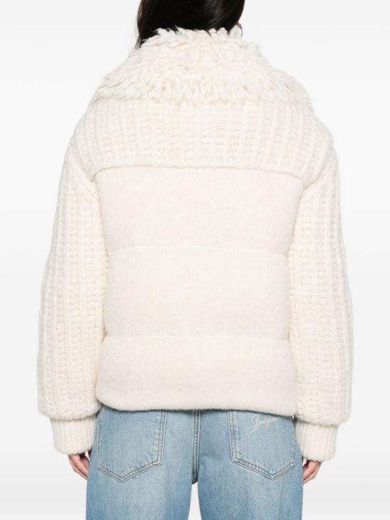 25FW 몽클레어 가디건 9B00002 M538104A White - MONCLER