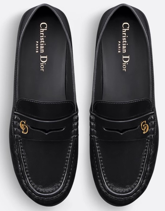 25FW 디올 로퍼 KDF084GPC 900 Noir - DIOR