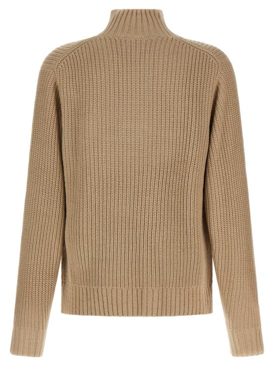 25FW 칼하트 WIP 디트로이트 하프 집 스웨터 I035398 2LP XX Fleur de sel - CARHARTT WIP