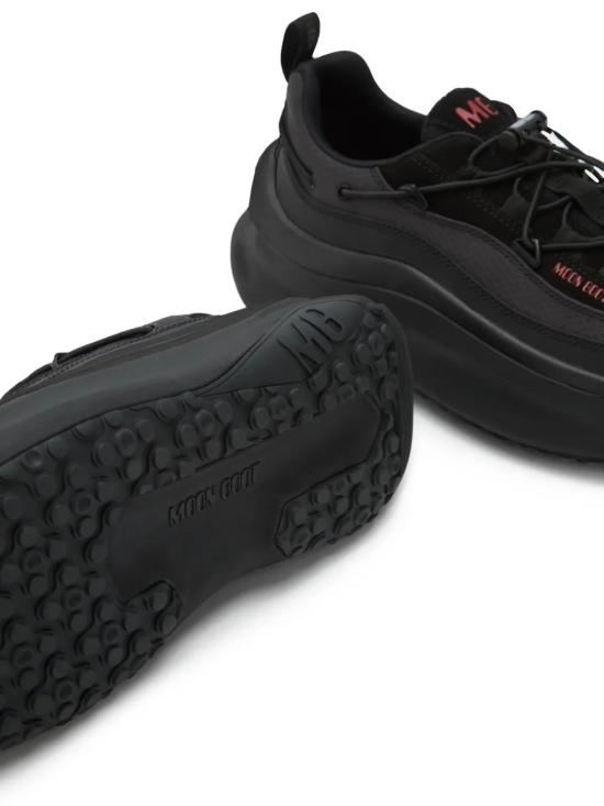 25FW 문부츠 문247 X레이스 스니커즈 80D2490100 NH36 Black - MOON BOOT