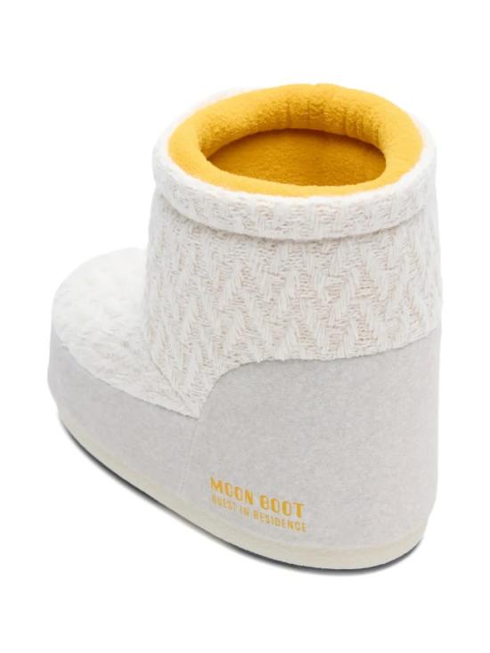 25FW 문부츠 아이콘 나일론 로우 부츠 80D1409750 L032 White - MOON BOOT