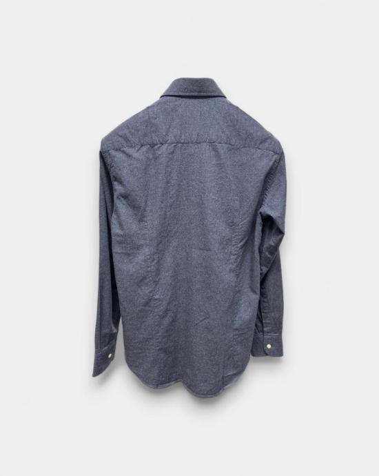 25FW 바스토치노 긴팔 셔츠 B1726 8 INDIGO Blue - BASTONCINO