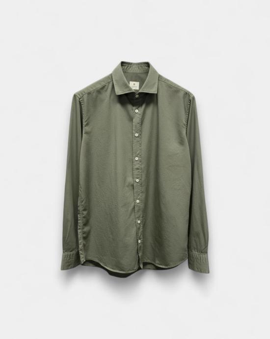 25FW 바스토치노 긴팔 셔츠 B1379 09 Green