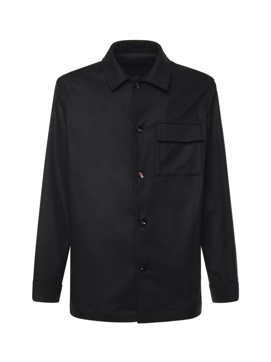 25FW 마이클 콜 긴팔 셔츠 MCJSP3597F25 019 Black