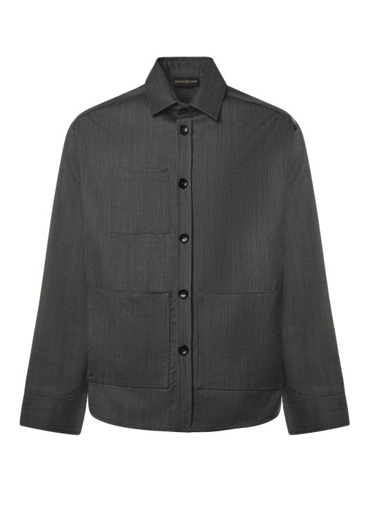 25FW 줄리아노 갈리아노 긴팔 셔츠 TOBHIAS GRIGIO Grey