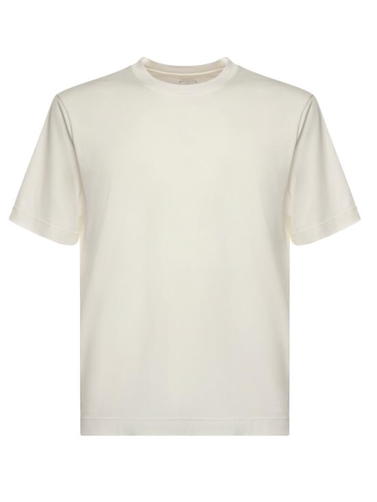 25FW 일레븐티 반팔 티셔츠 L75TSHK22TES0K035 01 White