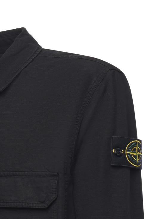 25FW 스톤 아일랜드 셔츠 K2S151200009 S0211V0029 Black - STONE ISLAND