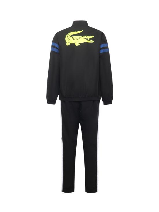 25FW 라코스테 점프수트 WH4766 7LI Black Blue light blue white - LACOSTE