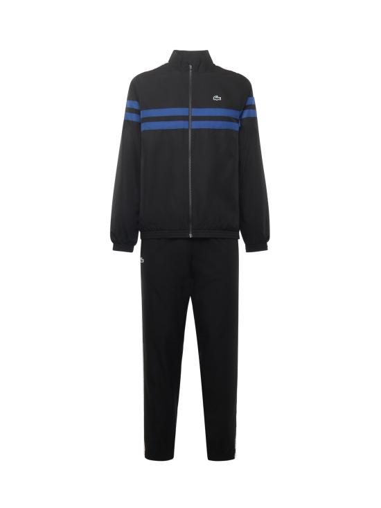 25FW 라코스테 점프수트 WH4766 7LI Black Blue light blue white