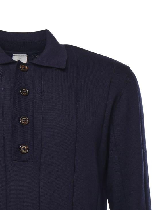 25FW 일레븐티 폴로 티셔츠 L76POLL09MAG0K007 11 Blue - ELEVENTY