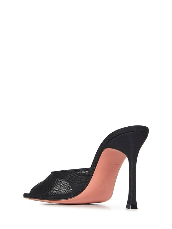 25FW 아미나 무아디 샌들 ALEXAMESHSLIPPER95 BLACK Black - AMINA MUADDI