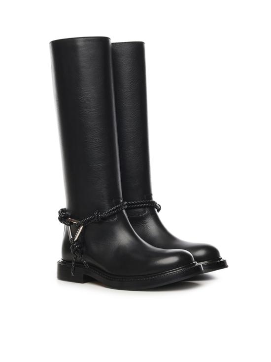 25FW 보테가베네타 부츠 843952 V60E01000 Black - BOTTEGA VENETA