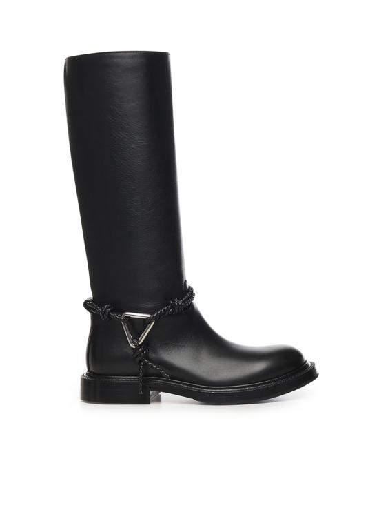 25FW 보테가베네타 부츠 843952 V60E01000 Black