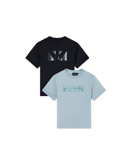 25FW [키즈] 알마니 티셔츠 EB001212 AF16162 MB319 MultiColour