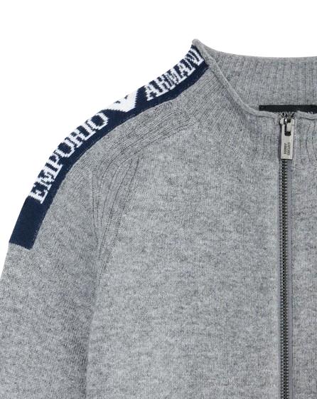  [키즈] 알마니 티셔츠 EB000648 AF17340 O8005 Grey - ARMANI