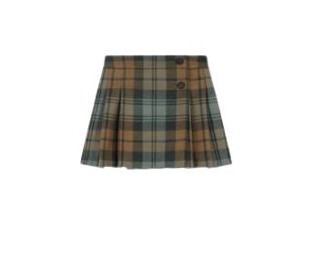 25FW [키즈] 봉쁘앙 스커트 W05GSKW00026 369 Brown