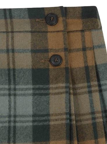 25FW [키즈] 봉쁘앙 스커트 W05GSKW00026 369 Brown - BONPOINT