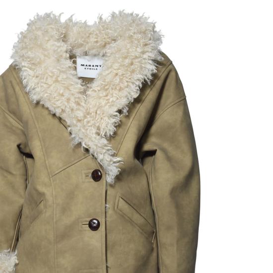 25FW 이자벨마랑에뚜왈 코트 25AMA0427FAC3A01E 50TA Beige - ISABEL MARANT ETOILE