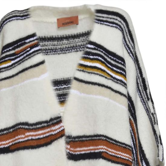 25FW 미소니 가디건 DS25WM0WBK01C5B SM9SW White - MISSONI