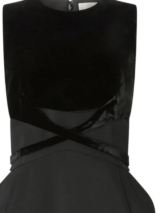 25FW 제니 미디 원피스 79AJO454 N0714899 Black - GENNY