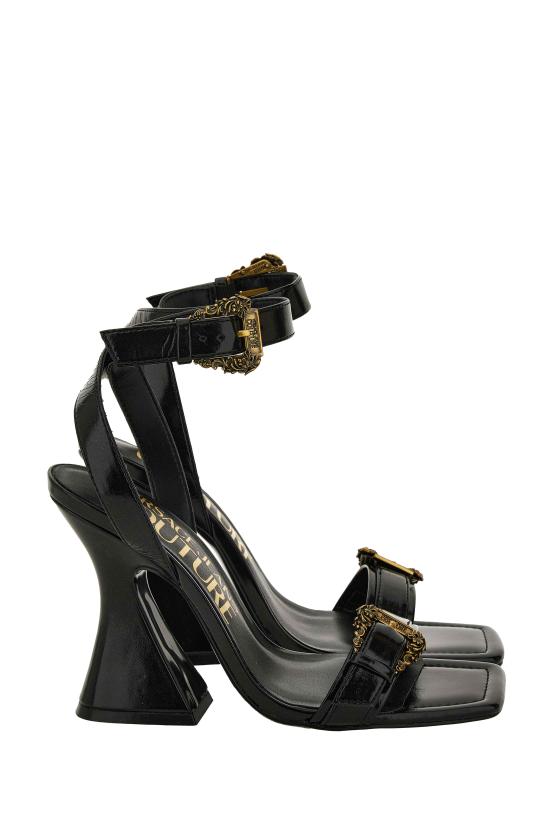 25FW 베르사체 샌들 79VA3S36 ZSC35899 Black - VERSACE