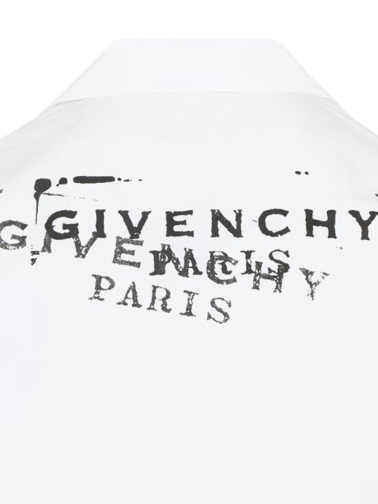 26SS 지방시 반팔 셔츠 BM618F1YJQ 100 - GIVENCHY