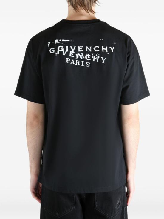 26SS 지방시 반팔 티셔츠 BM71NK3YSA 001 - GIVENCHY