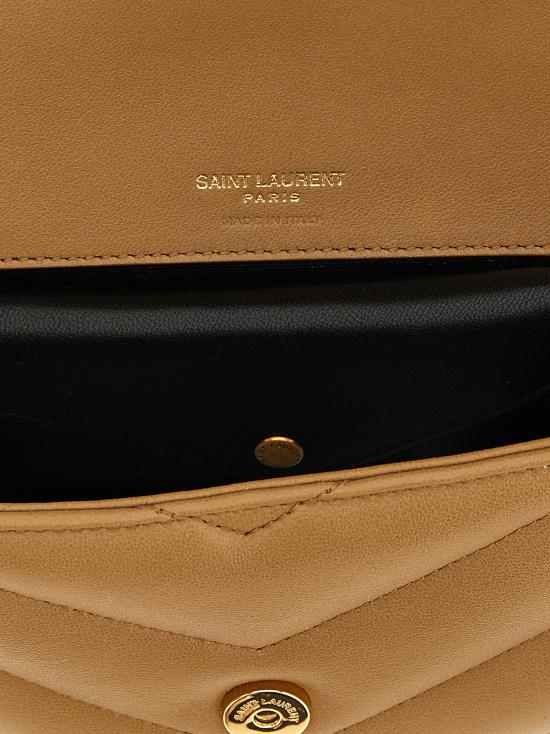 26FW 생로랑 루루 미니 램스킨 821749AAEAX2357 Beige - SAINT LAURENT