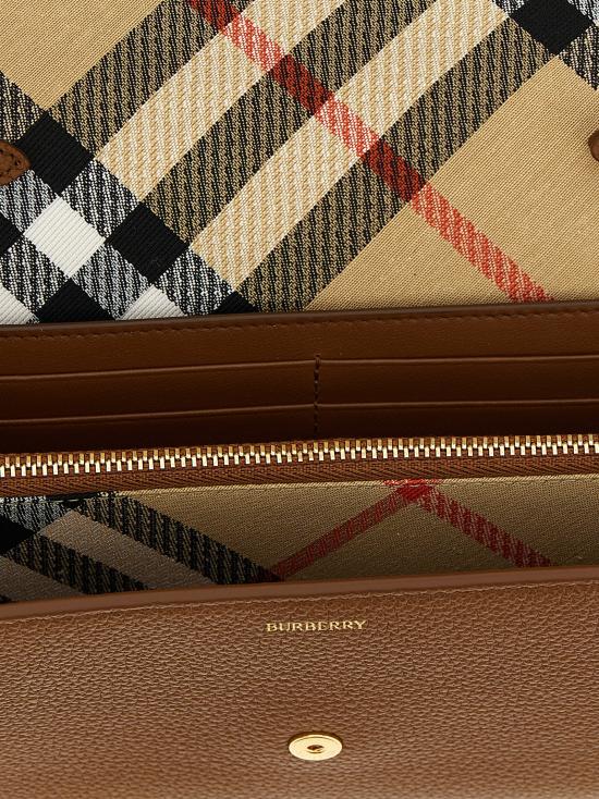 25FW 버버리 명함지갑 8112318HAZEL Beige - BURBERRY